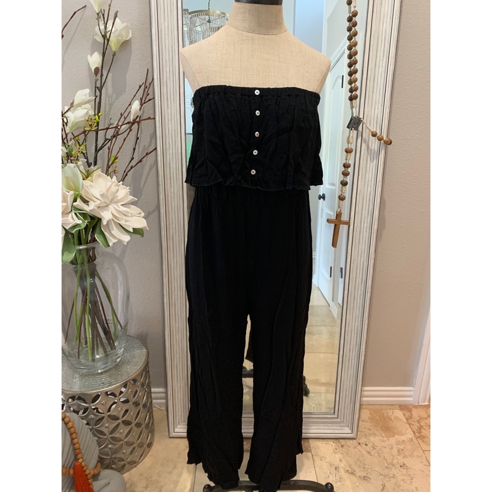Strapless jumpsuit